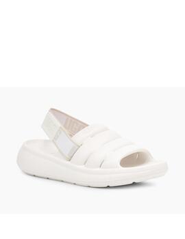 Sandalia Ugg Sport Yeah Blanco Mujer