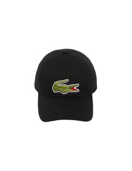 Gorra Lacoste Logo Negro Unisex