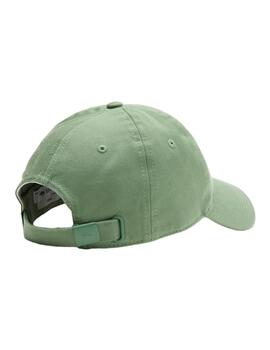 Gorra Logo Lacoste Verde Unisex