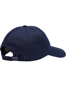 Gorra Logo Lacoste Marino Unisex