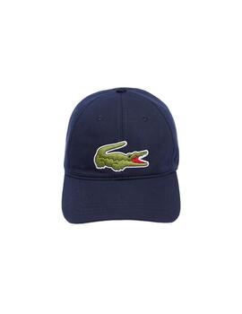 Gorra Logo Lacoste Marino Unisex