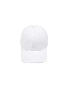 Gorra Lacoste Logo Lateral Blanco Unisex