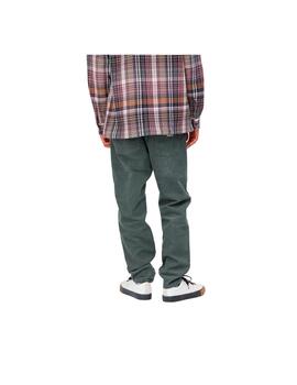 Pantalón Carhartt WIP Newel Verde Hombre