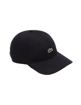 Gorra Lacoste Logo Negro Unisex