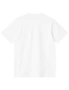 Camiseta Carhartt WIP Script Blanco Hombre