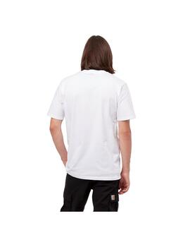 Camiseta Carhartt WIP Script Blanco Hombre