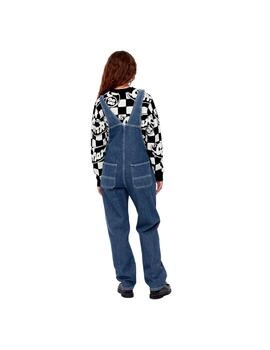 Peto Carhartt Wip Overall Straight Azul Mujer