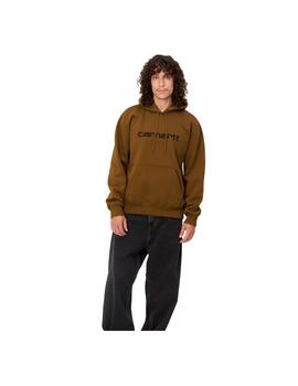 Sudadera Carhartt Wip  Hooded Marrón Unisex