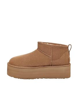 Bota Ugg Classic Ultra Mini Platform Marrón Mujer