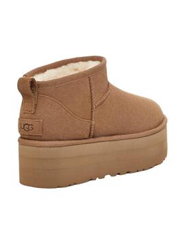 Bota Ugg Classic Ultra Mini Platform Marrón Mujer