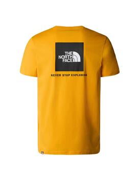 Camiseta The North Face Box Amarillo Hombre