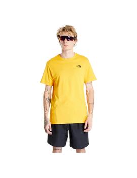 Camiseta The North Face Box Amarillo Hombre