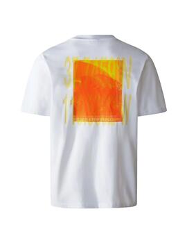 Camiseta The North Face Graphic Blanco Hombre