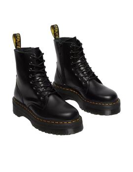 Bota Dr. Martens Jadon Polished Smooth Negro Mujer