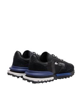 Zapatilla Lacoste Elite Active Negro Hombre