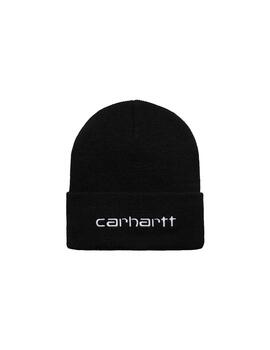 Gorro Carhartt WIP Script Negro Unisex