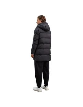 Cazadora Ecoalf Marangualf Negro Mujer