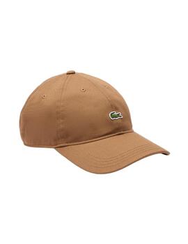 Gorra Lacoste Logo Marrón Unisex