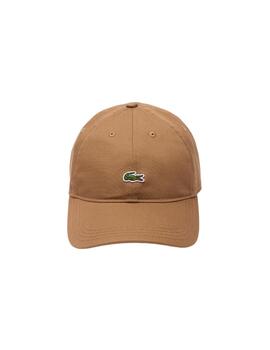 Gorra Lacoste Logo Marrón Unisex