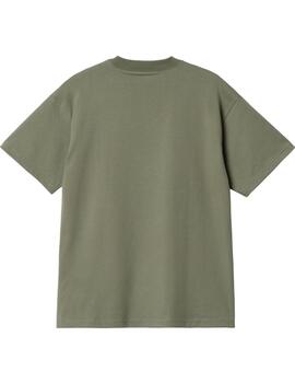 Camiseta Carhartt Wip Warm Embrace Verde Hombre