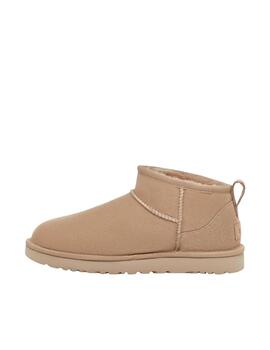 Bota Ugg Classic Ultra Mini Beige Mujer