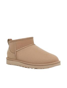 Bota Ugg Classic Ultra Mini Beige Mujer