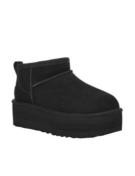 Bota Ugg Classic Ultra Mini Platform Negro Mujer