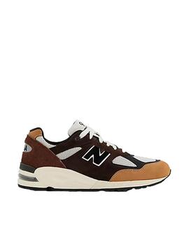 Zapatilla New Balance MR990V2 Marrón Hombre