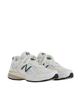 Zapatilla New Balance U990V4 Blanca Hombre