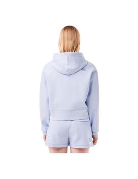 Sudadera Lacoste Jogger Azul Mujer