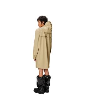 Chaqueta Rains Long Jacket W3 Beige Unisex