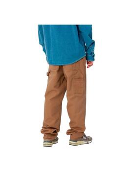 Pantalón Carhartt Double Knee Marrón Hombre