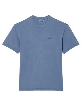 Camiseta Lacoste Azul Hombre