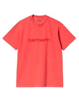 Camiseta Carhartt S/S Duster Roja Hombre