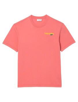 Camiseta Lacoste Estampado Coral Hombre