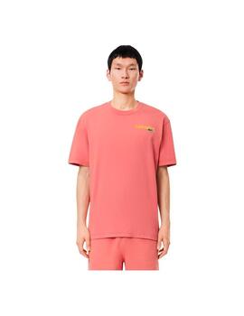 Camiseta Lacoste Estampado Coral Hombre