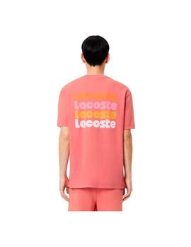 Camiseta Lacoste Estampado Coral Hombre