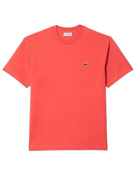 Camiseta Lacoste Clásica Coral Hombre