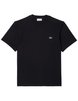 Camiseta Lacoste Clásica Negra Hombre