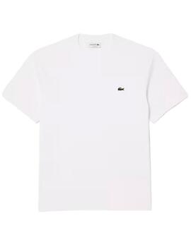 Camiseta Lacoste Clásica Blanca Hombre