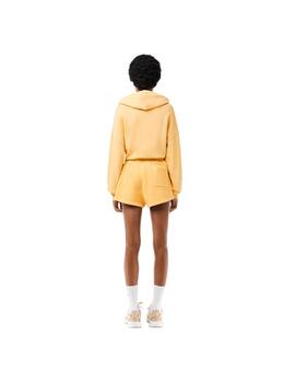 Short Lacoste Fleece Amarillo Mujer