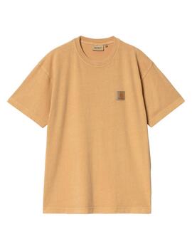 Camiseta Carhartt Nelson Ocre Hombre