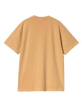 Camiseta Carhartt Nelson Ocre Hombre