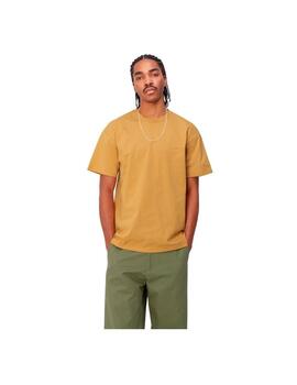 Camiseta Carhartt S/S Chase Ocre Hombre