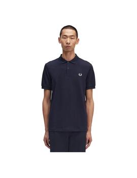 Polo Fred Perry Plain Marino Hombre