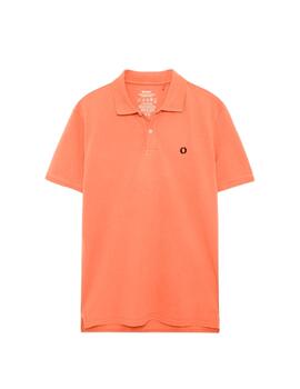 Polo Ecoalf Tedalf Naranja Hombre