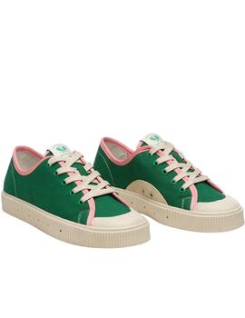 Zapatilla Sanjo STC 70 Low Verde/Rosa Unisex