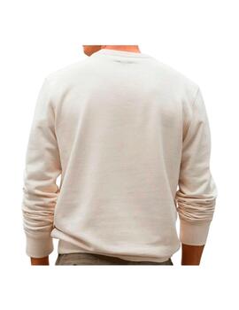 Sudadera Ecoalf Banderaalf Beige Hombre