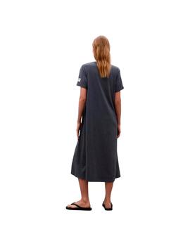 Vestido Ecoalf Argentoalf Gris Mujer