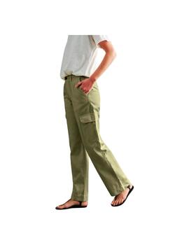 Pantalón Ecoalf Maryalf Caqui Mujer